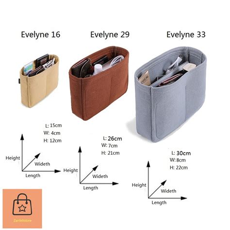 hermes evelyne 29 insert